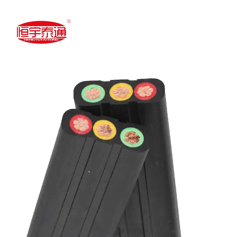 Специјален рамен кабел со гумена обвивка